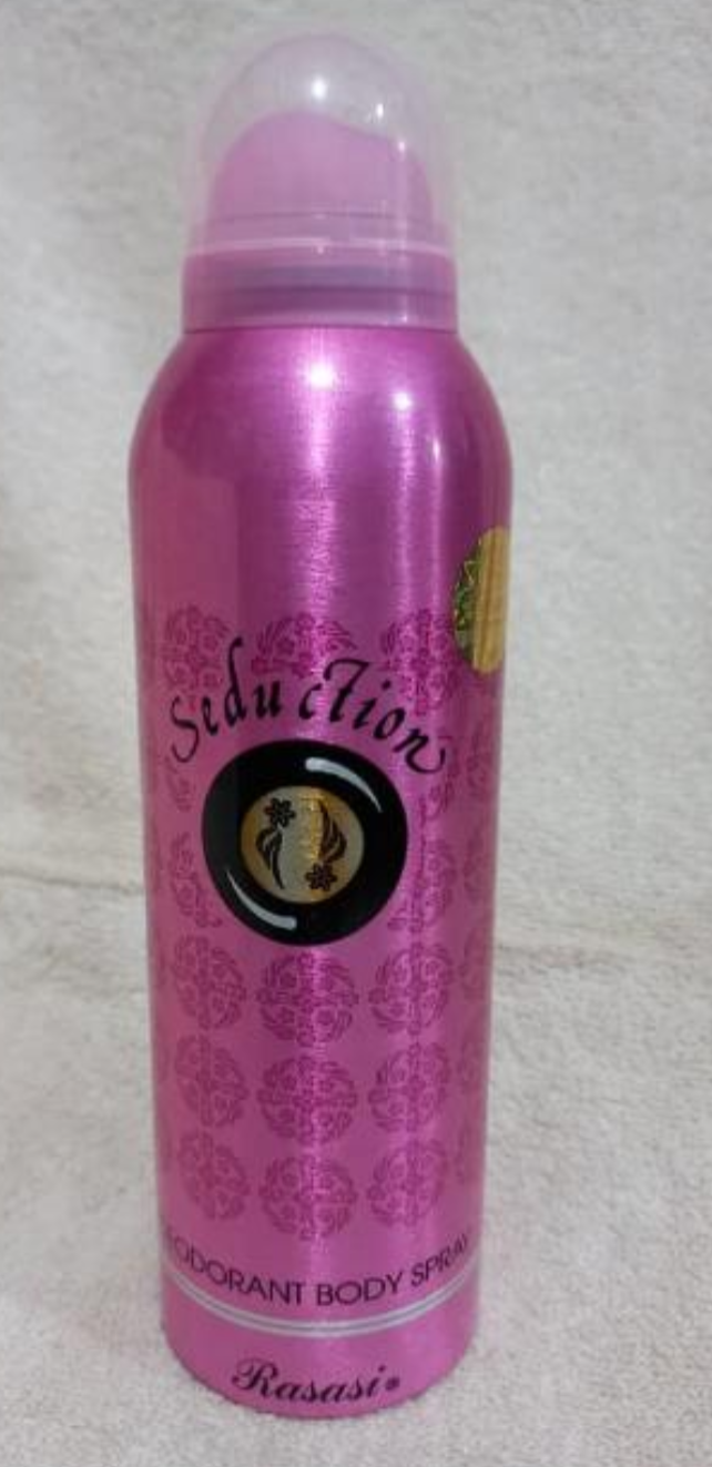 Seduction deodorant Dody spray Rasasi 200mL