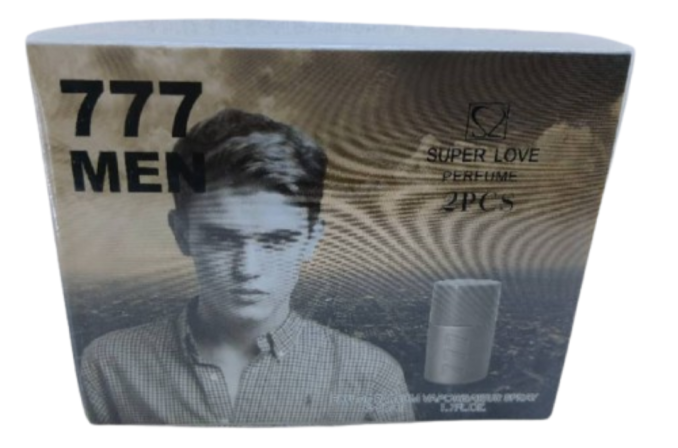 777 Men Super Love perfum 2pcs  Eau de perfum vaporisateur spray 50 ml