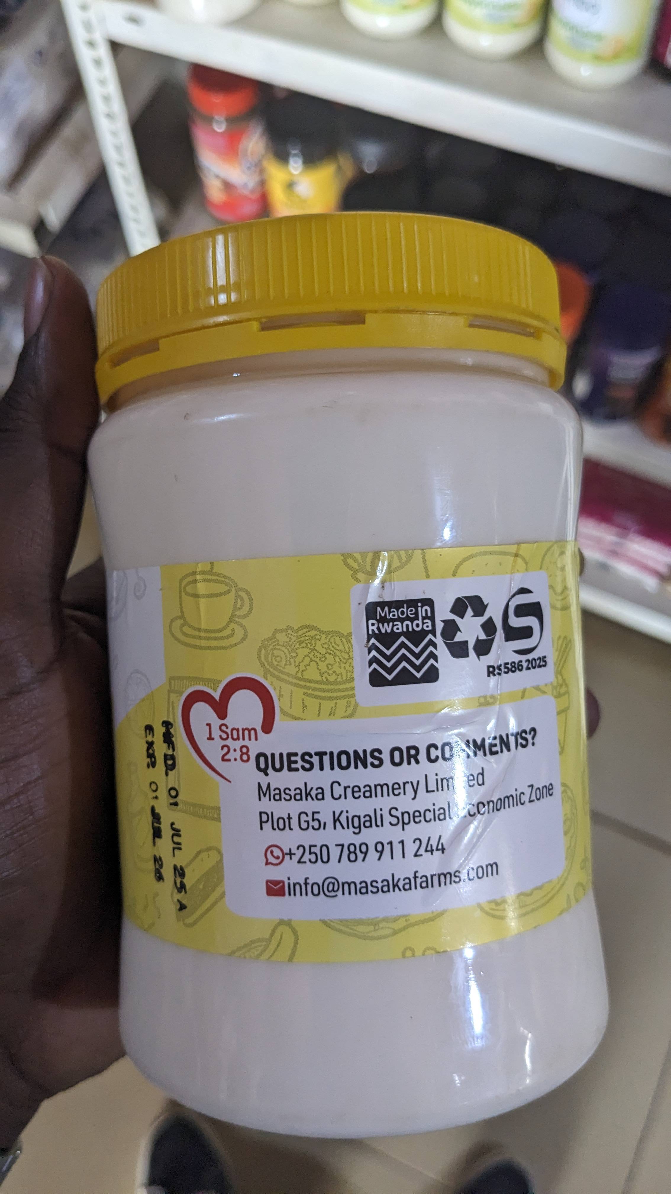 Masaka farms eggless mayonnaise