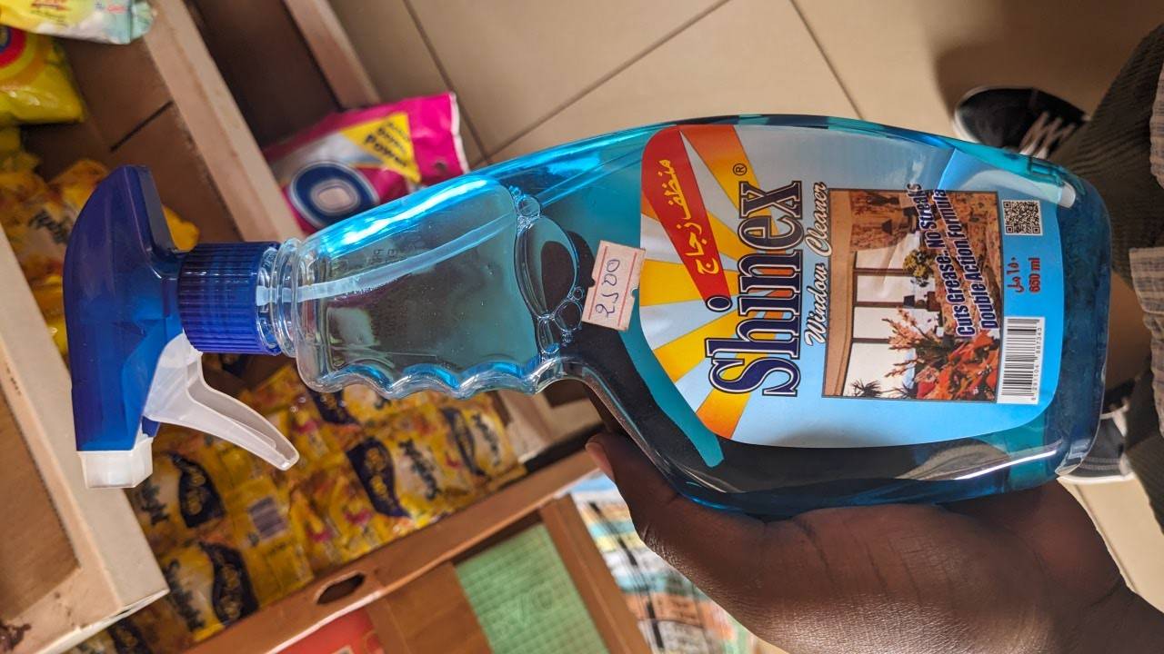 Shinex window cleaner