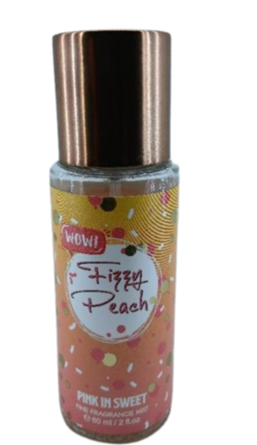 WOW FizzPeach PINK IN SWEET Fine FragranceMist 60 ml