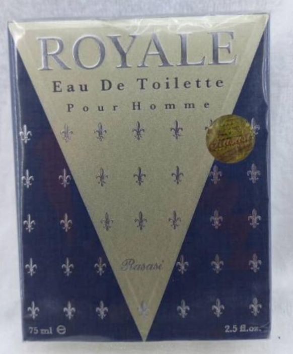 ROYALE Eau de Toilette pour Homme Rasasi 75ml