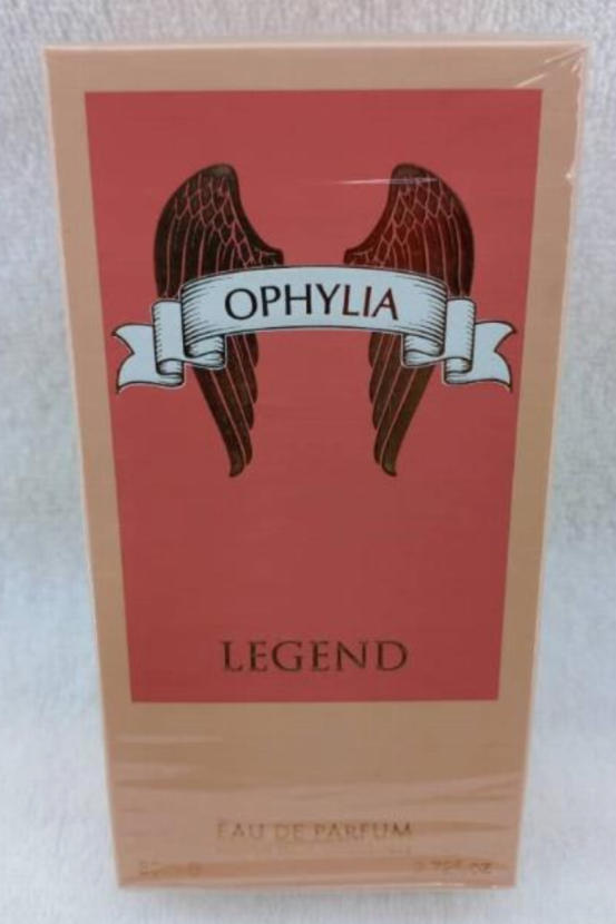 OPHYLIA LEGEND Eau de Parfum Natural Spray Vaporisateur 80ml