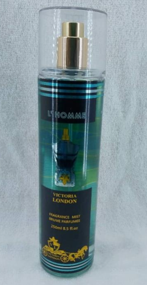 L'HOMME Victoria London Fragrance Mist 250ml