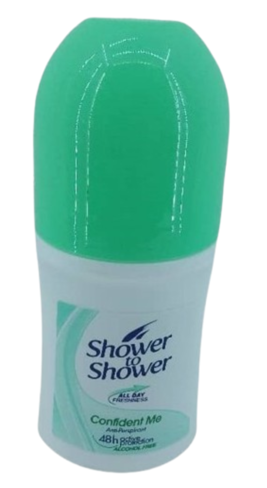 Shower to shower Confident Me Anti- Perspirant 48h Active Protection 50ml Rollon