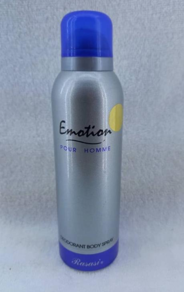Emotion pour homme Deodorant Body Spray RASASI 200ml