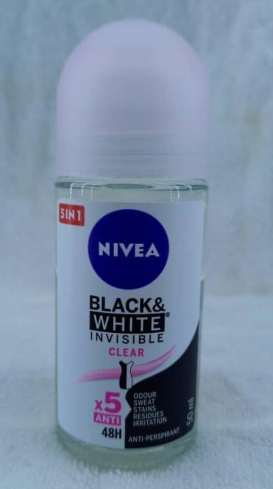 NIVEA MEN BLACK and WHITE invisible Clear Lawan 48h 50ml Women