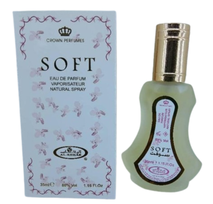 AL-REHAB Crown Perfumes Soft Natural Spray 35ml