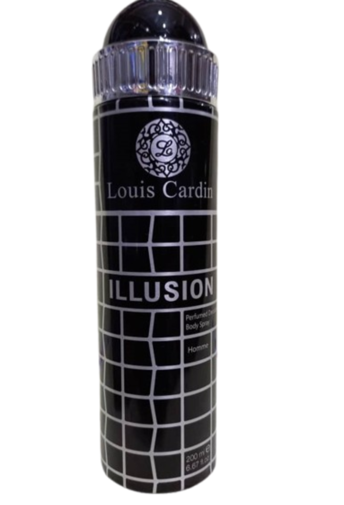 Louis Cardin ILLUSION Perfumed Body Spray 200ml
