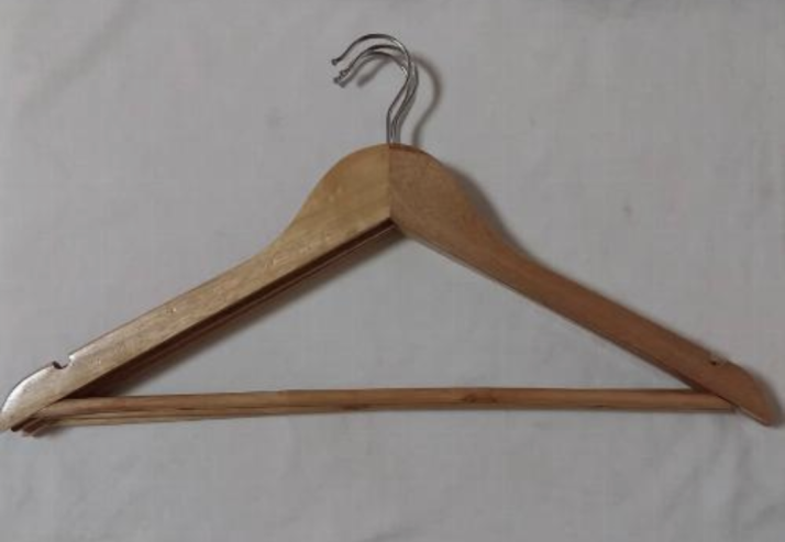 Wood Clothes Hanger Set (3 Pics) 
Available (2 sets)