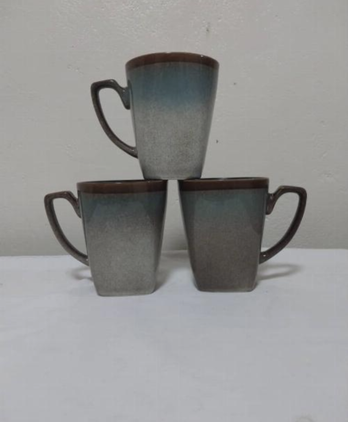 Coffee/Tea Cups Color Set (3 Pcs)