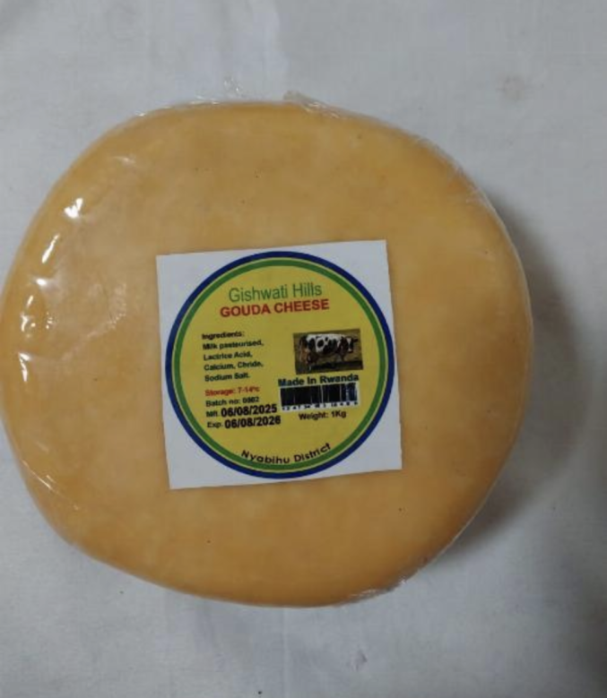 Gishwati Hills Gouda Cheese 1Kg