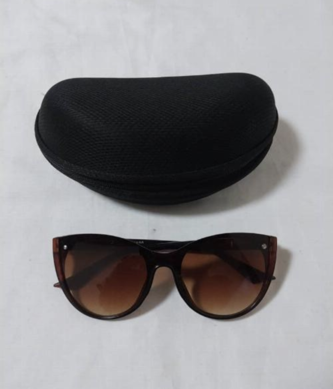 Brown Sunglasses with cover