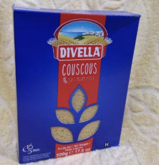 DIVELLA Couscous 500gr 17.60Z