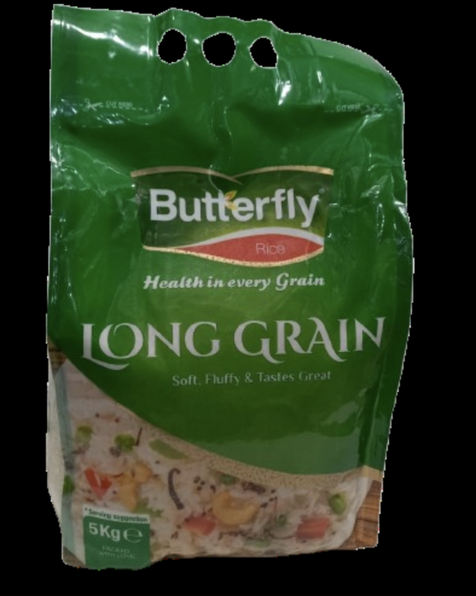 Butterfly Rice Long Grain 2kgrs
