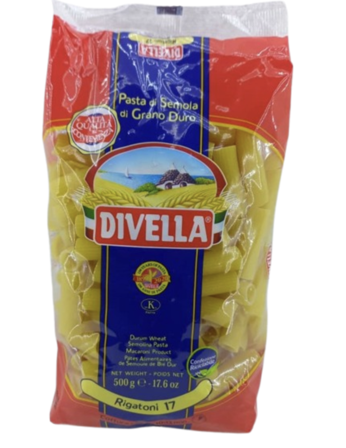 DIVELLA Rigatoni 17 500gr
