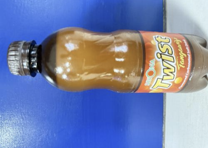 Sayona Twist Tangawize
Carbonated flavored soft drinks