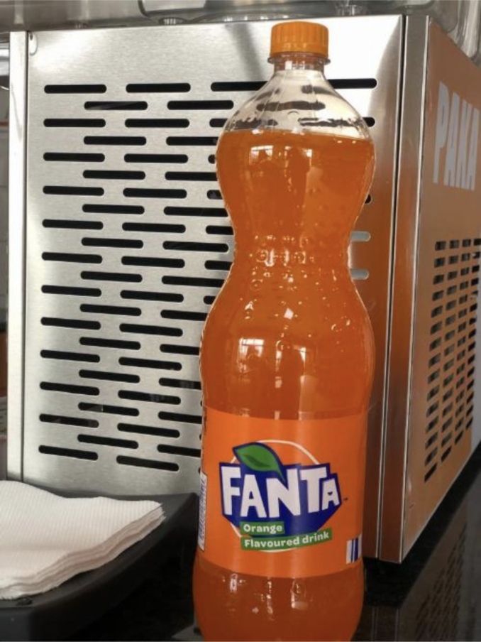 Soda Orange big 1.5L