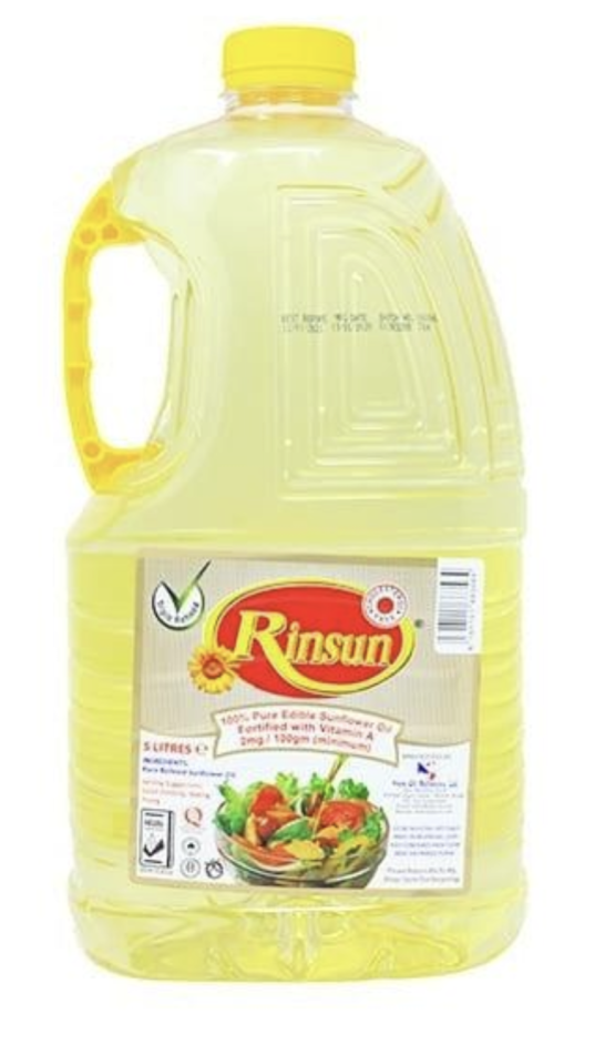 Rinsun Sunflower oil 5L