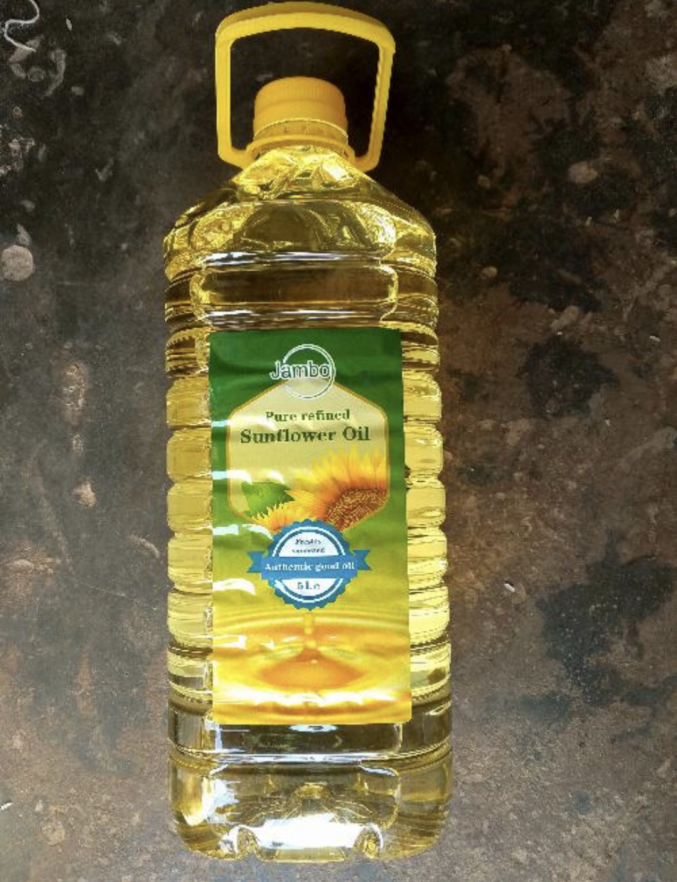 Jambo sunflower oil 5L