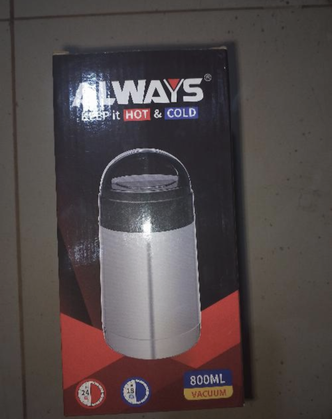 Lunch Box Always
800 ml Vacuum