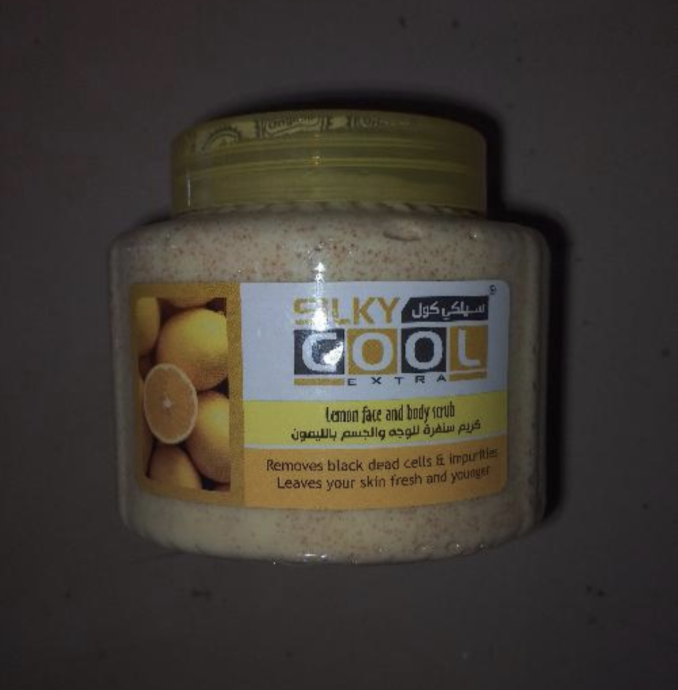 Silky Lemon face and Body Scrub 50Oml