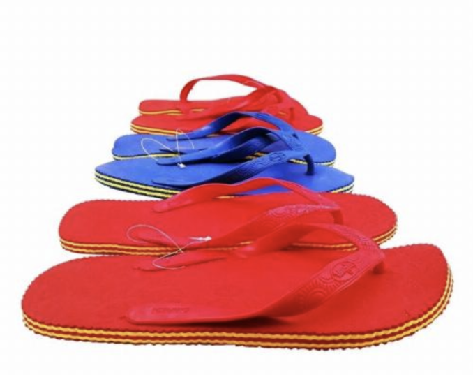 Omoja slippers n°7 (red)