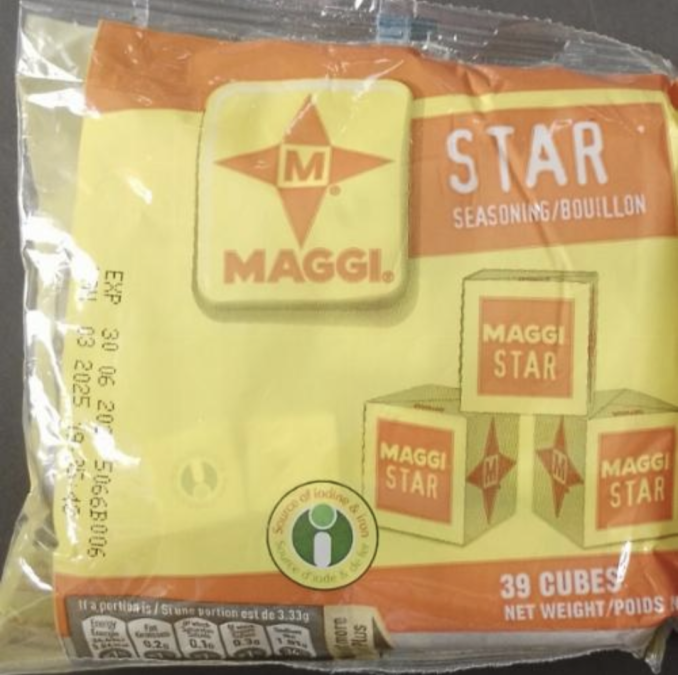Cube Maggin star seasoning (20 pieces)