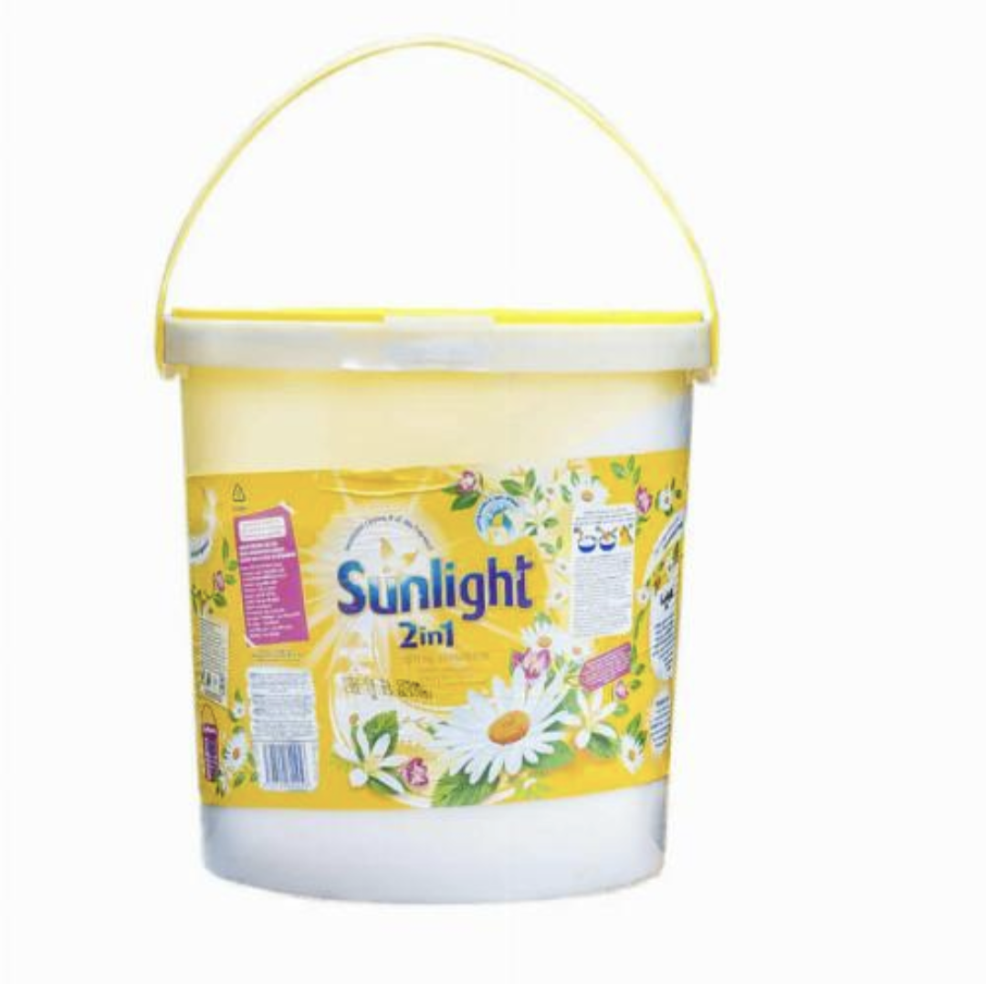 Hand Wash Powder Bucket 5kgs 
Sunlight Hand Wash Powder Bucket 5kgs 2in1