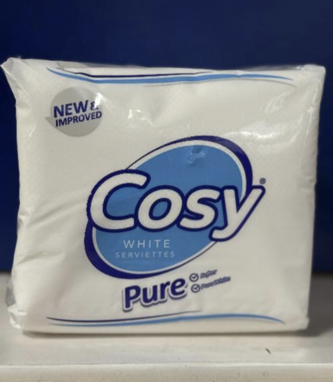 Cosy White Serviettes