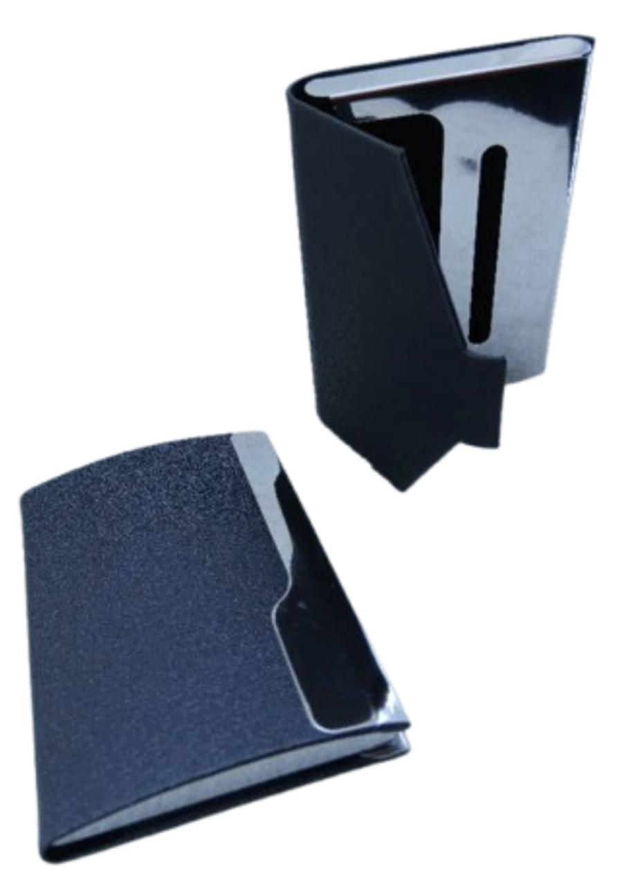 RPET & Chrome Metal Business Card Holders