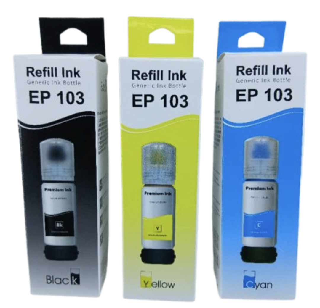 Refill Ink EP 103 Cyan
