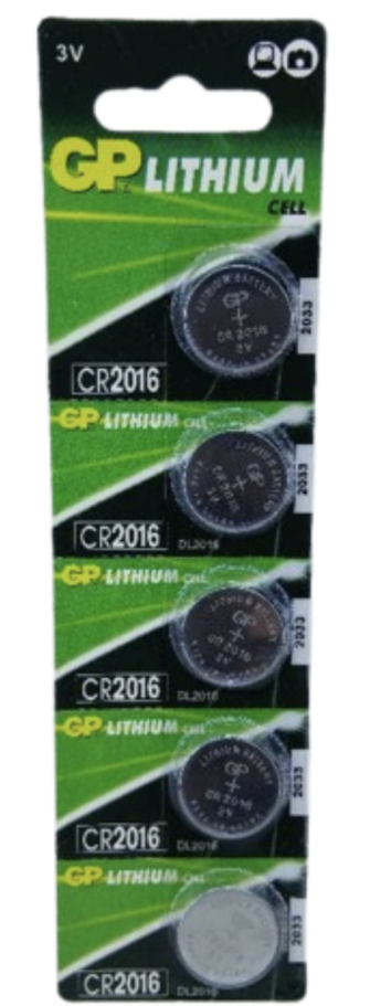 GP Lithium cell CR2016 1pc