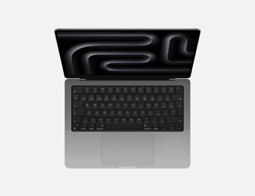 MacBook Pro(14-inch, M3 Pro chip, 18GB RAM, 512GB SSD, space Grey)