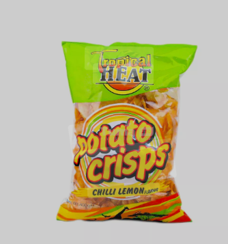 TROP/HEAT POTATO CRISPS CHILLI LEMON 100Gx24