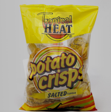 TROP/HEAT POTATO CRISPS SALTED 200G
