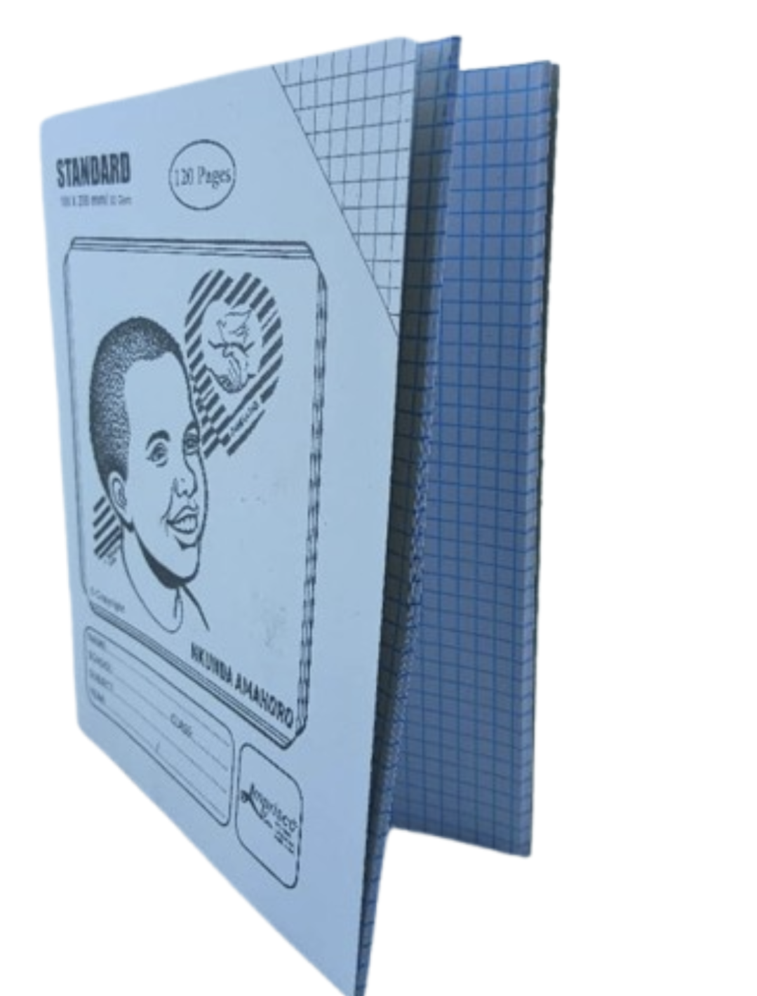 TYAZA UBWENGE Exercise Notebook Squared 120 Pages