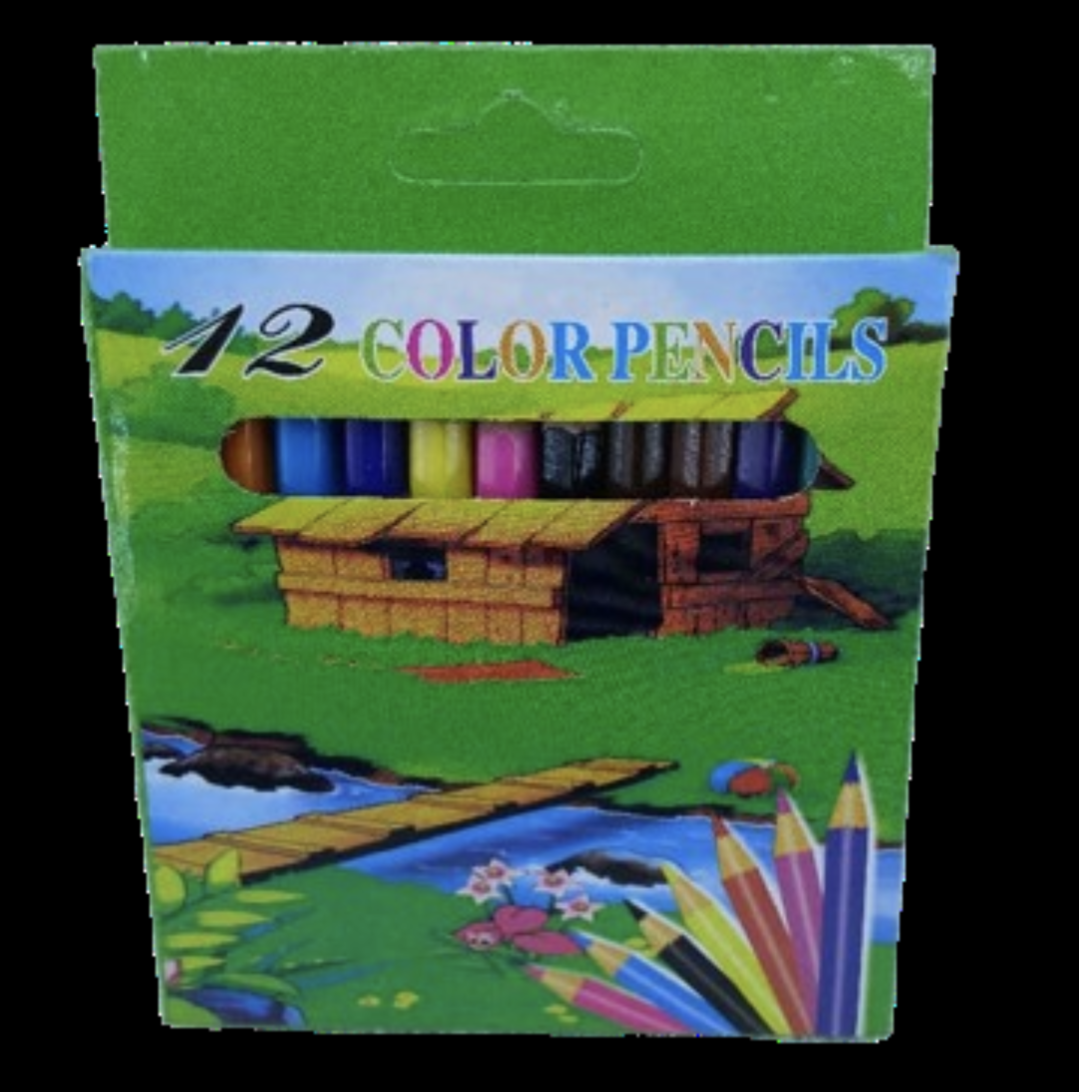 12 Colour Pencils