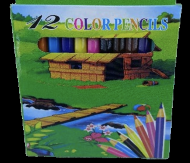 12 Colour Pencils