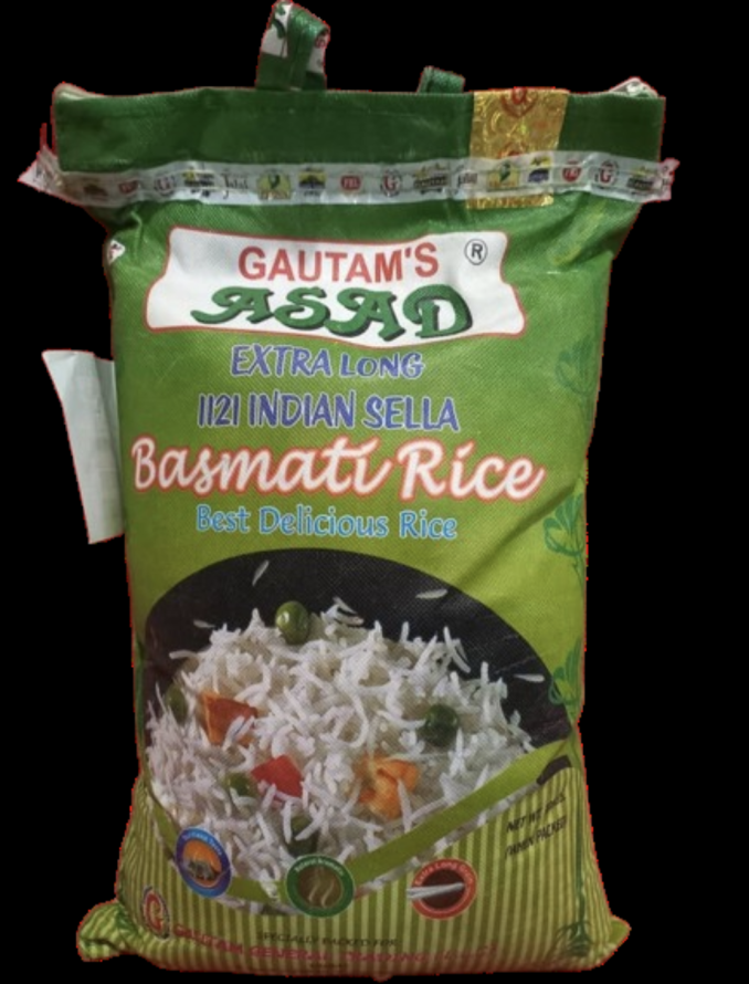ASAD Basmati 5kg
Basmati rice from india