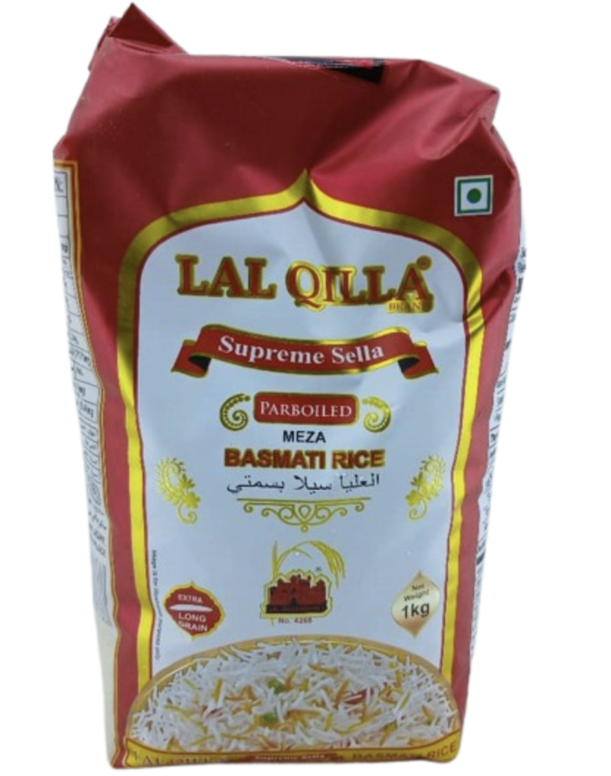 LAL QILLA Supreme Sella Parboiled Meza Basmati rice red