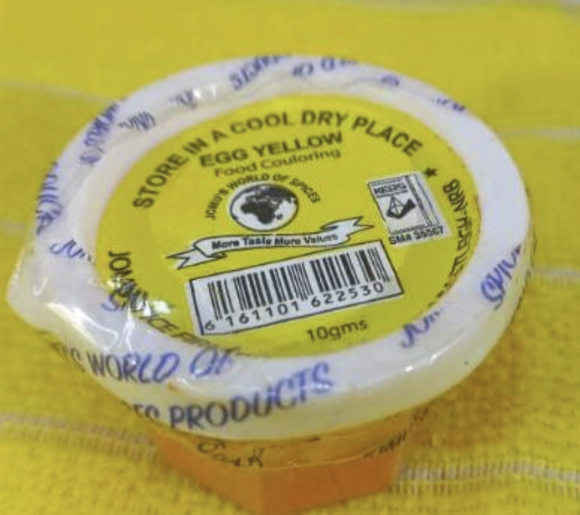 Food Colour EGG YELLOW 10g