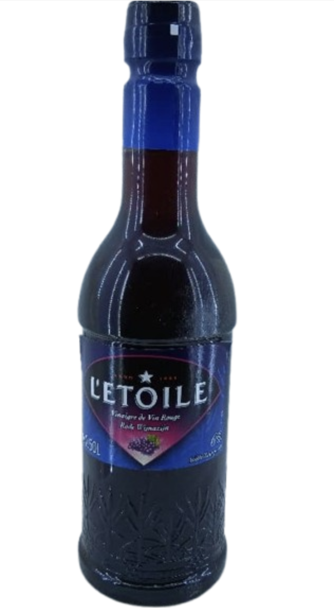 L'ETOILE Vinaigre de Vin Rouge 6% Acidity e 0.50L