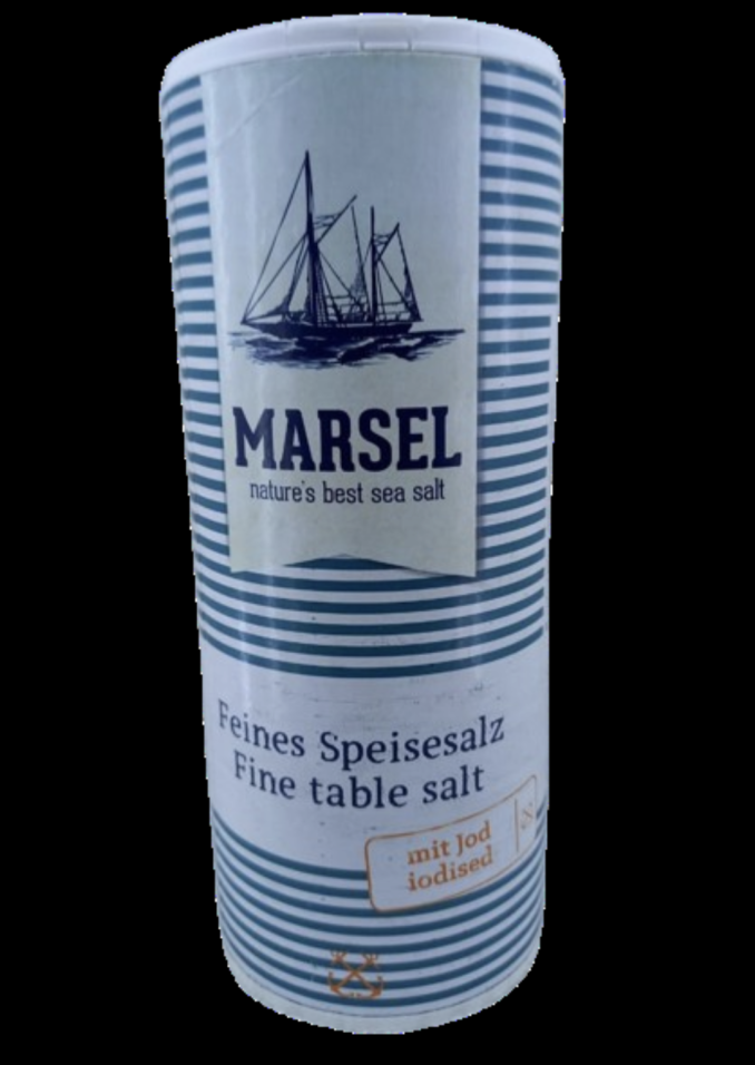 Marsel Nature's best sea salt 750gr