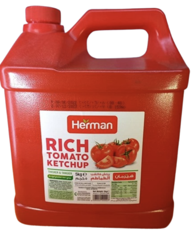Herman Rich Tomato ketchup 5L
