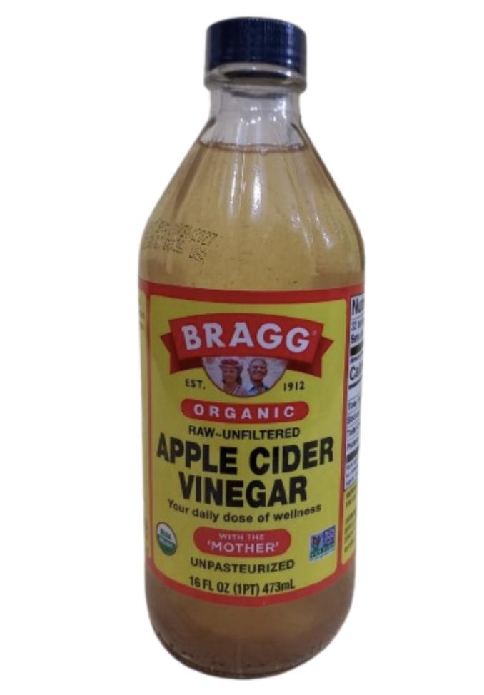 BRAGG Organic Apple Cider Vinegar 473ml with the' MOTHER'