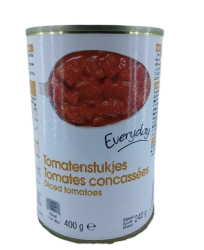 Everyday Diced tomatoes 400gr Tomates concassées