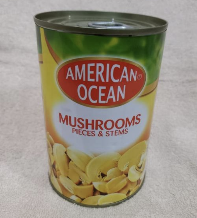 American Ocean Mushrooms Pieces & Stems 400gr