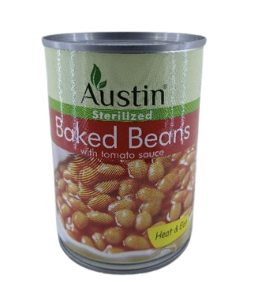 Austin Sterilized Baked Beans with tomato sauce 400gr
