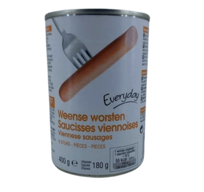 Everyday Sausages 400gr It includes Pork